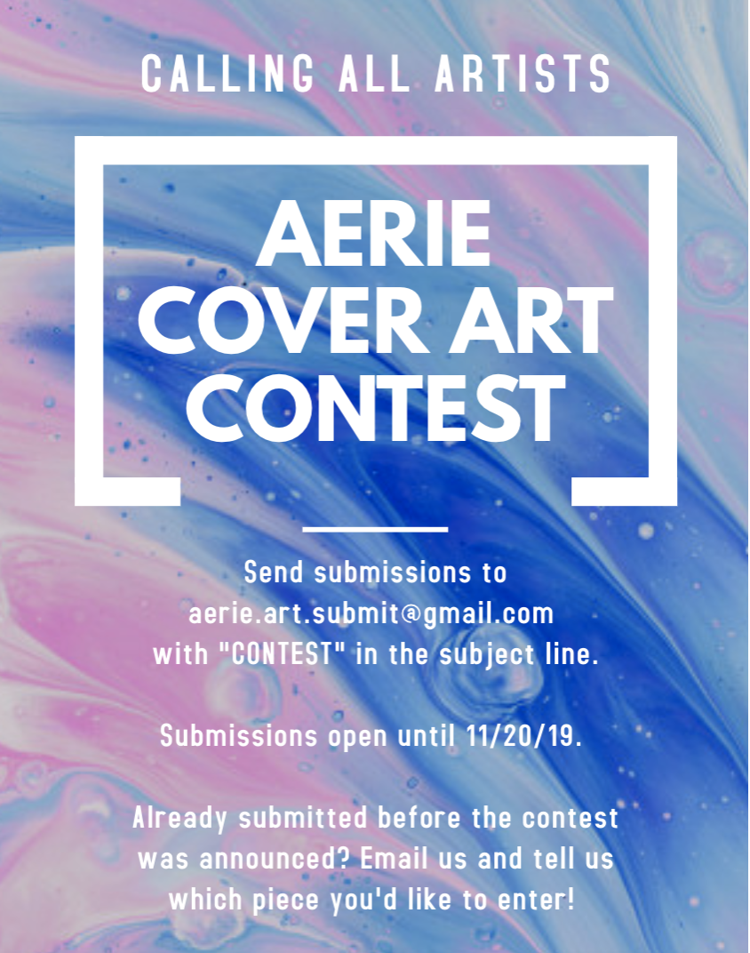 aerie cover art flyer